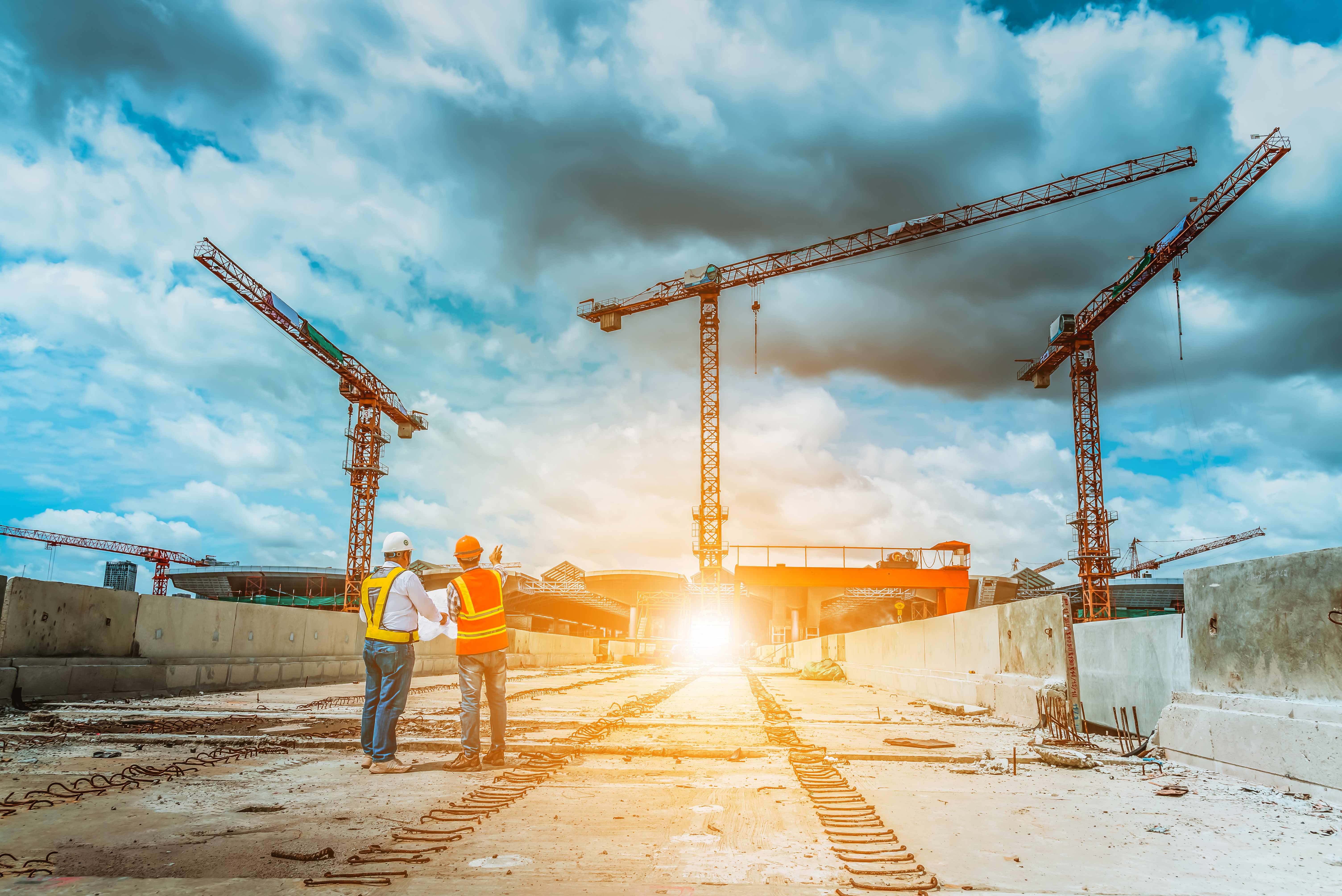 Construction Site Background